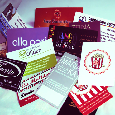 tarjetas